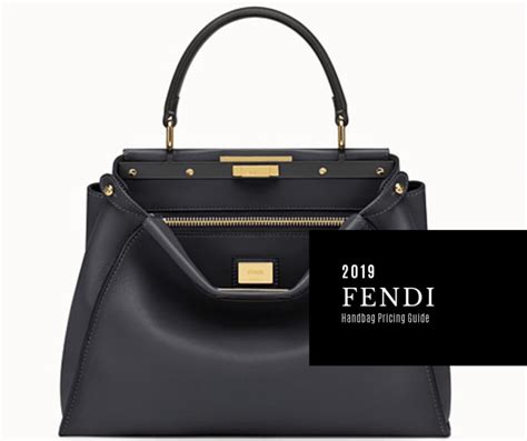 fendi competitive bags|Fendi bag price list.